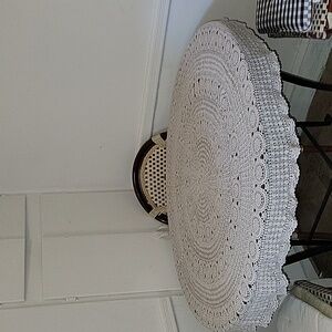 Hand Made Round Table Cover